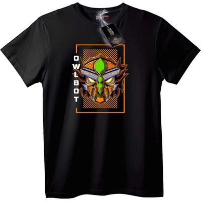 NOONEBRAND Тениска Owlbot Робот - XL, White