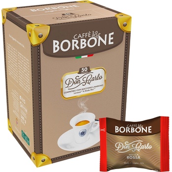 Caffè Borbone | Don Carlo Miscela Rossa - 50 капсули за Lavazza A Modo Mio