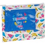 SAFTA Несесер Safta Summer wash bag - White / Blue (Fruits)