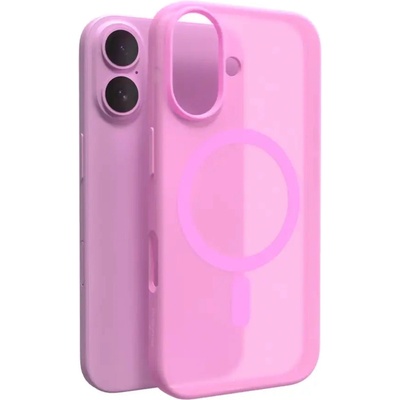 PURO Силиконов калъф Puro Daylight MagSafe за iPhone 16 - розов (PUIPC1661DAYLROSE)