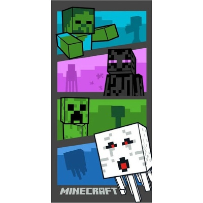 BrandMac dětská osuška MINECRAFT adventure 70 x 140 cm
