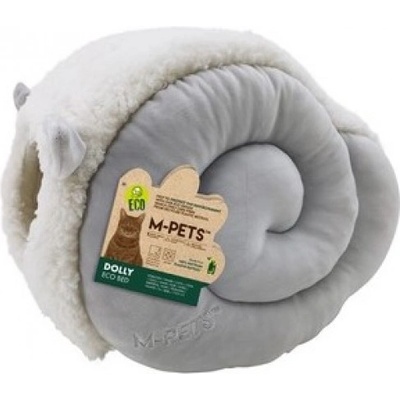 M-PETS - Dolly Eco - Пухкаво легло хралупа - сиво, 47 x 35 x 30 см, Белгия - 20302599