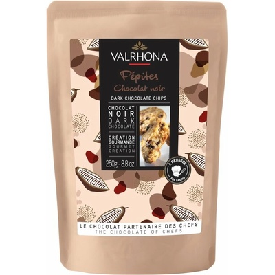 Valrhona Sachet Pepites Dark 250 g