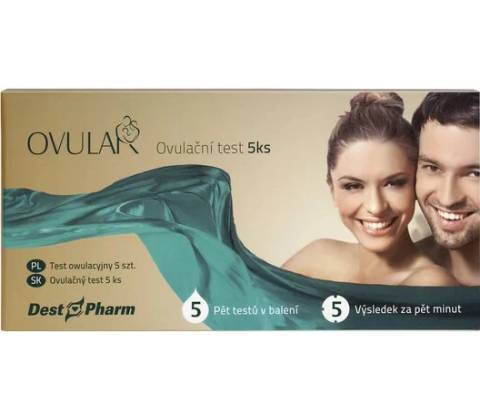 Ovular ovulačný test 5 ks