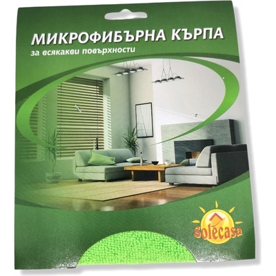 Solecasa микрофибърна кърпа за всякакви повърхности, 1 брой