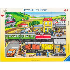 Ravensburger Пъзел Ravensburger от 41 части - Влак (05234) - baby