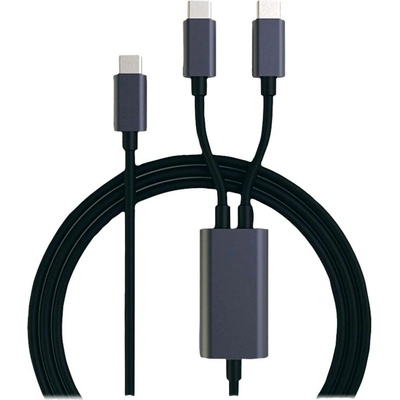 Roline 11.02.8308 USB 2.0 USB-C ® zástrčka 1,85m černý