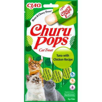 Churu Cat Pops Tuna with Chicken 4 x 15 g