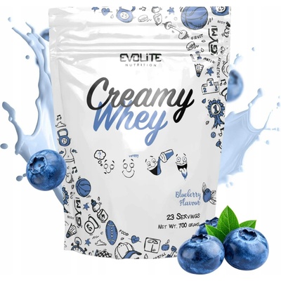 EVOLITE NUTRITION Krémový Protein Evolite Whey 700 g