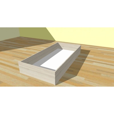 BMB Boční zásuvka na kolečkách Dub Nebraska 166 cm