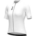 Alé Дамска фланелка с къс ръкав за колоездене Alé Women's Pragma Color Block S/S Jersey Cycling jersey - White - размер XL (156-2373-0316)