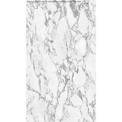 Gekkofix 11047 Samolepiaca fólia Mramor Carrara sivá 90cm x 15m
