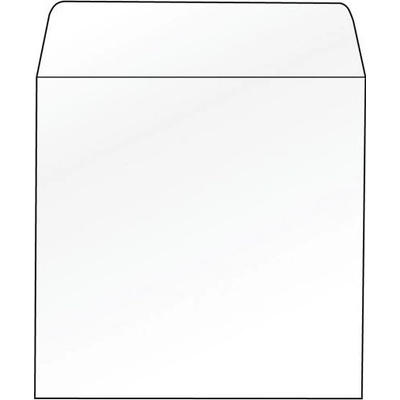 Obálky na CD 125x125 bez okienka 100 ks