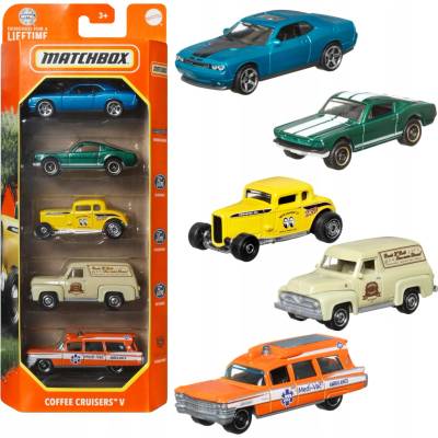 Matchbox Angličák 5ks Coffee Cruisers V