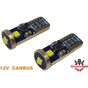  Крушки -Led- T10-12V CANBUS-7197-A-2930-1/A 3029-1 ('264417)