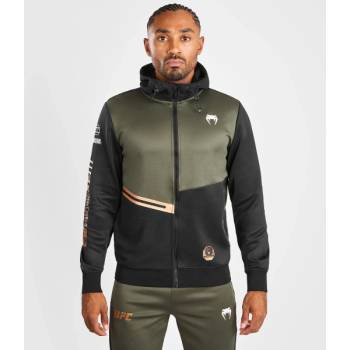 UFC, VENUM Суичър UFC Adrenaline by Venum Fight Week Men’s Zip Hoodie - Khaki/Bronze - xl