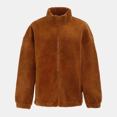 SoulCal Яке SoulCal Women's Soul Cal Full Zip Long Sleeve Sherpa Jacket - Coffee