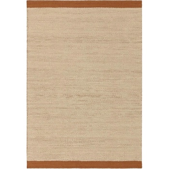 Asiatic Carpets Кремав/теракотен ръчно изработен вълнен килим 200x290 cm Lima Rust - Asiatic Carpets (LIMA200290RUST)