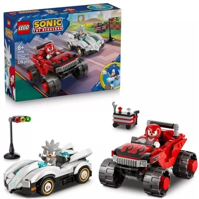 LEGO® Sonic the Hedgehog - Silver's Car vs. Knuckles' Monster Truck (77118)