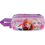 KARACTERMANIA Ученически 3D несесер Karactermania Frozen 2 - Friends, 2 ципа (6387)