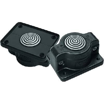 Панел разглобяем с кабелен вход SCG1x3-35 IP55 черен RAL 9005 самогасящ UL94 V0 - MBA4N01B11 (MBA4N01B11)