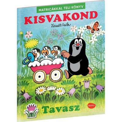 KISVAKOND & TAVASZ ─ Matricákkal teli könyv