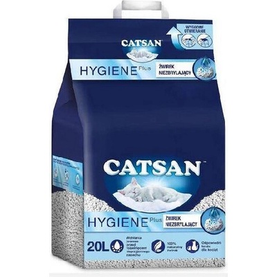 CATSAN Hygiene Plus přírodní pro kočky 20 l