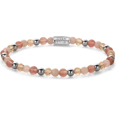 REBEL & ROSE náramek Roses and Cherry Glam Rocks RR-40186-S