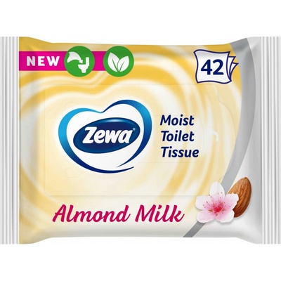 TP ZEWA MOIST ALMOND MILK 42ks