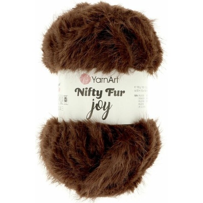 Yarnart Nifty Fur Joy 3304 hnedá čokoládová