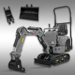 JANSEN Мини багер Jansen MB-800/ 9.5 к. с (1517070)