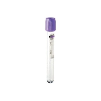 VACUTEST K2EDTA 6 ml, 100 × 13, fialová