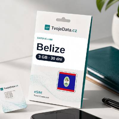 eSIM Belize 3 GB / 29 dní