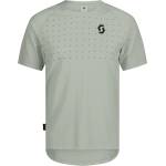 Scott Мъжка фланелка с къс ръкав за колоездене Scott Tee Trail Vertic Pro S/S Cycling jersey - Spray Grey (056-3349-0612)