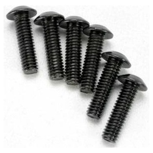Traxxas винт с вътрешен шестостен M4x14mm полукръгла глава (6)