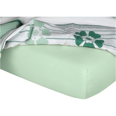 Dadka jersey prestieradlo mentolové 90x200x20
