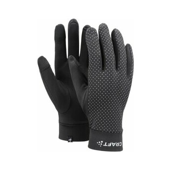 Craft Lumen Fleece 2 rukavice černá