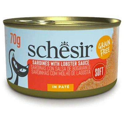 Schesir Cat Sardine Paté Filety zo sardíniek v homárovej omáčke 70 g