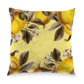 Image 1 of AGLIKA ВЪЗГЛАВНИЦА ДЕКОРАТИВНА lemon tree 45х45см--- (.)