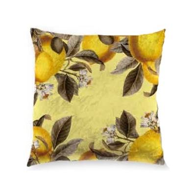AGLIKA ВЪЗГЛАВНИЦА ДЕКОРАТИВНА lemon tree 45х45см--- (.)