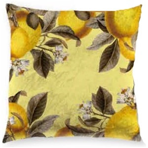 AGLIKA ВЪЗГЛАВНИЦА ДЕКОРАТИВНА lemon tree 45х45см--- (.)