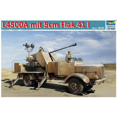 Trumpeter L4500A mit 5cm Flak 41 I 1:35