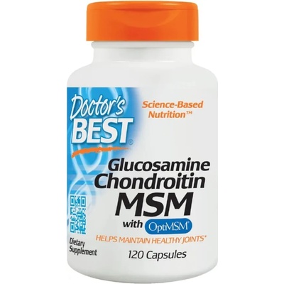 Doctor's Best Glucosamine Chondroitin MSM, 120 капсули, Doctor's Best