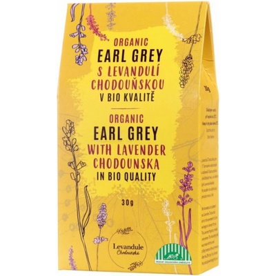 Levandulové Údolí Earl grey s levandulí Chodouňskou BIO 30 g