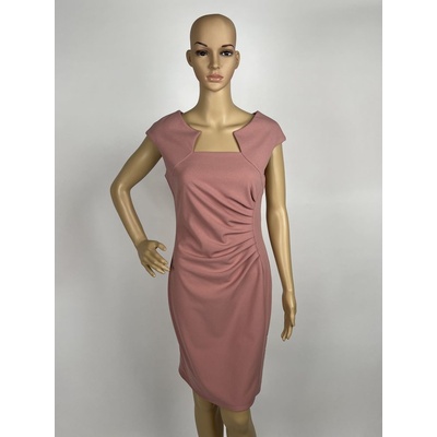 Matmazel dámské starorůžové společenské šaty Mazel růžová