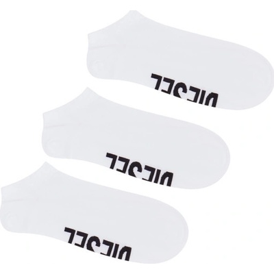 Diesel ponožky SKM-GOST-THREEPACK SOCKS WHITE