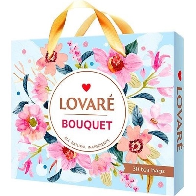 LOVARÉ Bouquet kolekce čajů 30 ks