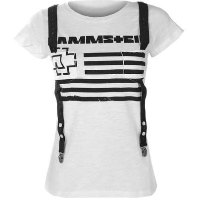 RAMMSTEIN дамска тениска RAMMSTEIN - Suspender - White - GG0140-91