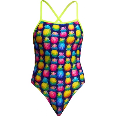 Funkita Дамски бански костюм Funkita Women's Tie Me Tight One Piece Swimsuit - Pine Gap - размер 40 (EU) (150-5662-1415)