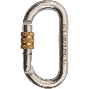 Kong Стоманен карабинер Kong Oval Stahlschrauber Steel carabiner - Blank - размер Classic Screw Sleeve (378-0005-0111)